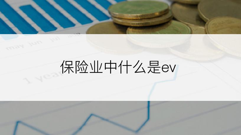 保险业中什么是ev