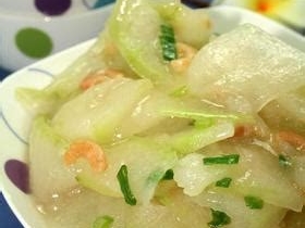 海米烧冬瓜的制作方法