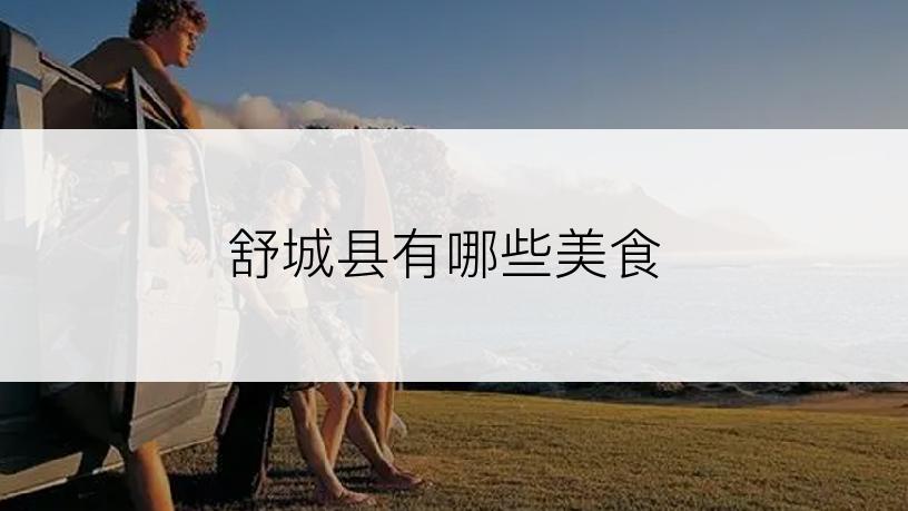 舒城县有哪些美食