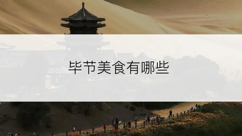 毕节美食有哪些