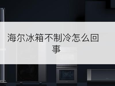 海尔冰箱不制冷怎么回事