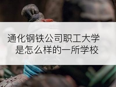 通化钢铁公司职工大学是怎么样的一所学校