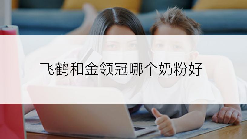 飞鹤和金领冠哪个奶粉好
