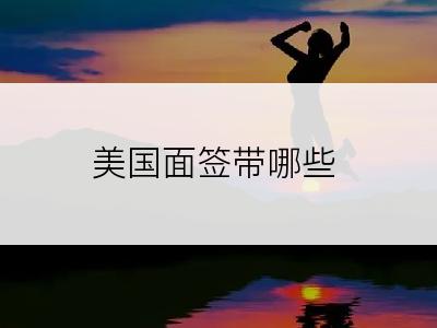 美国面签带哪些