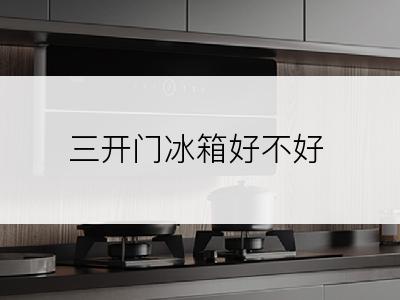 三开门冰箱好不好