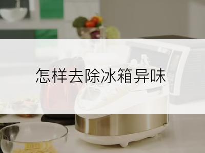 怎样去除冰箱异味
