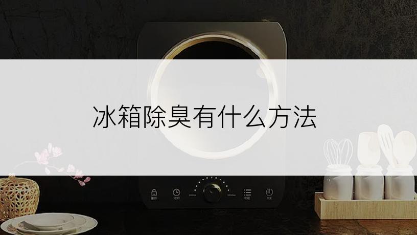 冰箱除臭有什么方法