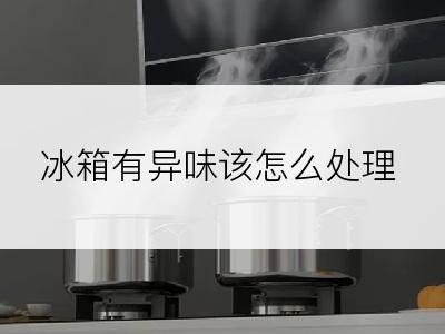 冰箱有异味该怎么处理