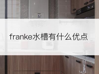 franke水槽有什么优点