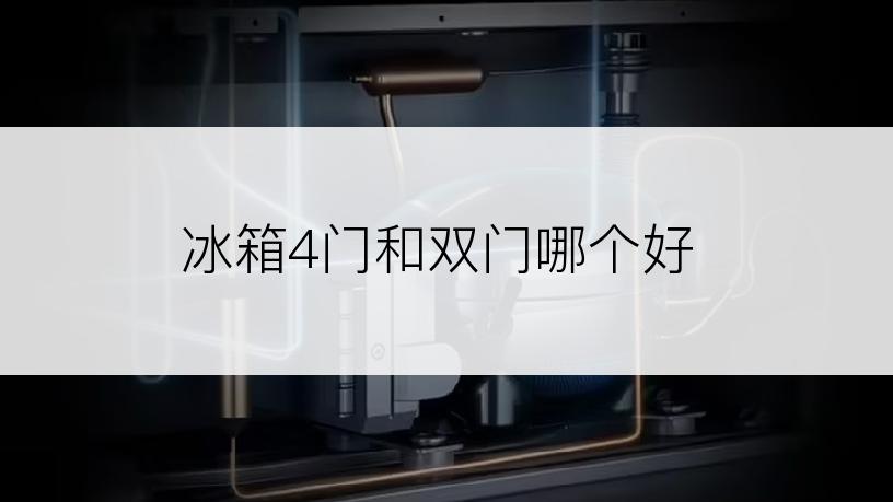 冰箱4门和双门哪个好