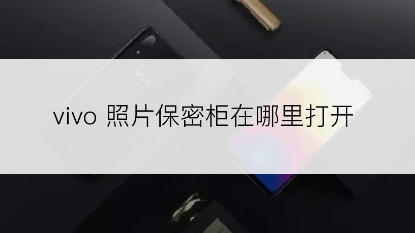 vivo 照片保密柜在哪里打开
