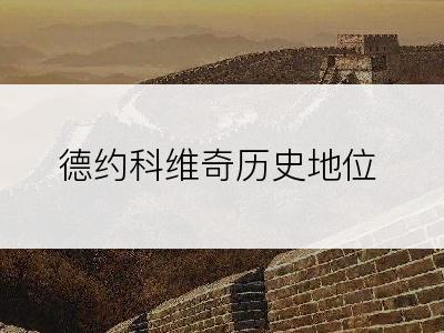 德约科维奇历史地位