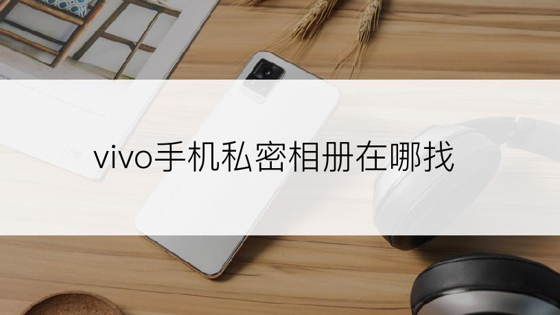 vivo手机私密相册在哪找