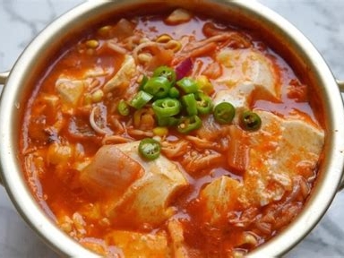 韩式泡菜豆腐汤的制作方法