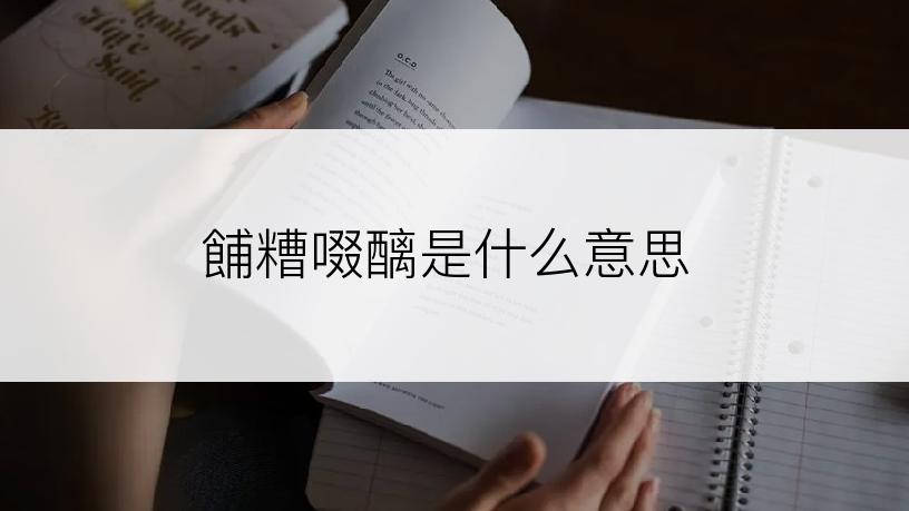 餔糟啜醨是什么意思